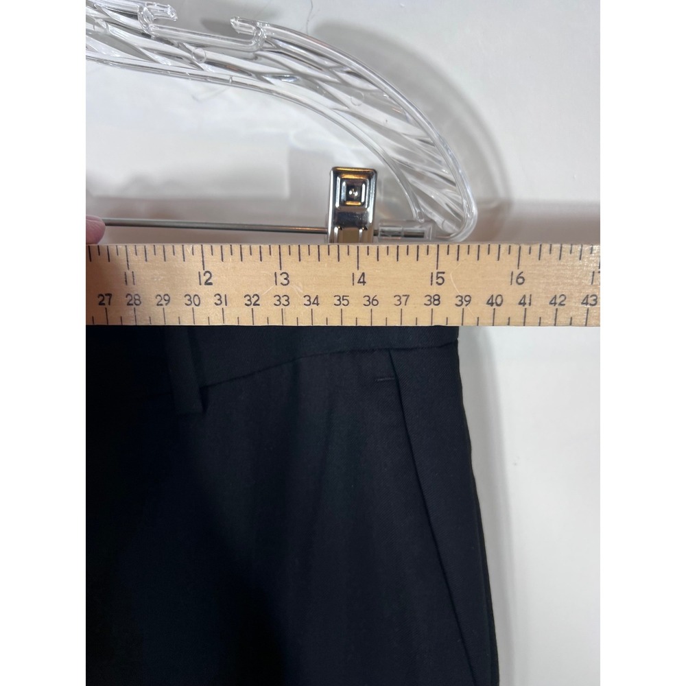 Murano Zac Fit Essentials Black Dress Pants Mens‎ 32x30 Slim actual 30x29 - Picture 6 of 9